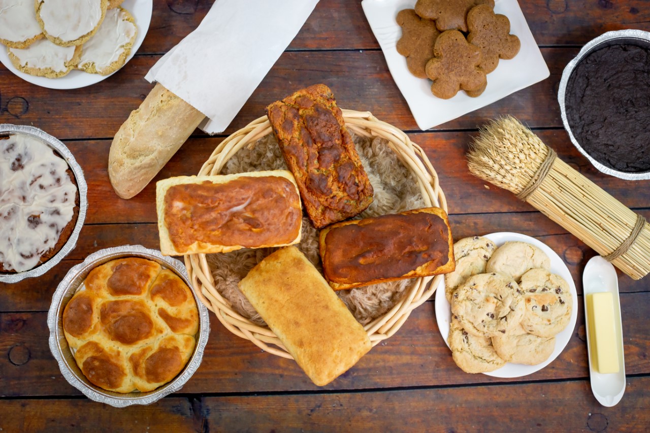 assorted breads